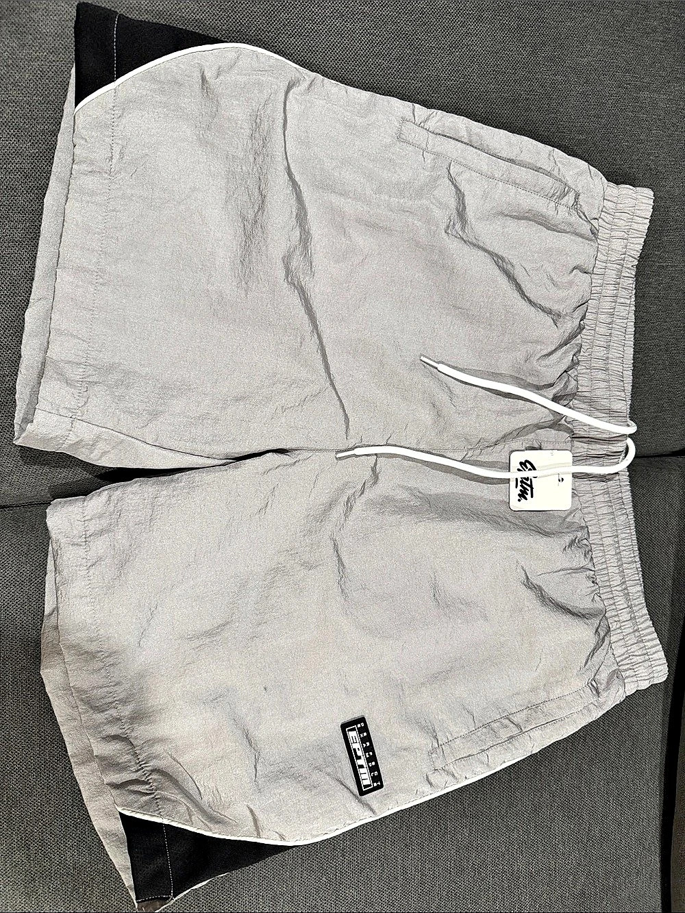 EPTM Derby Shorts Athletic Gray Large NWT